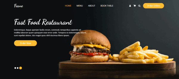 Template Website Feane